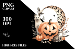 Simple Jack O Lantern Haloween PNG Product Image 2