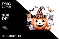 Simple Jack O Lantern Haloween PNG Product Image 2