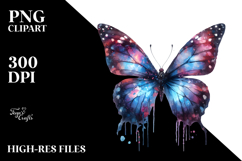 Grungy Butterfly, High-Res PNG Product Image 2