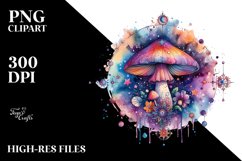 Colorful Magical Watercolor Splash | Clipart Product Image 1