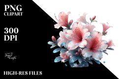 Vibrant Azalea Clipart Set Product Image 1