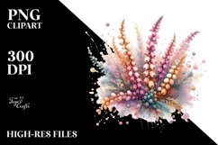 Wooden Small Stained Heather PNG Product Image 2