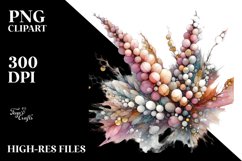 Wooden Small Stained Heather PNG Product Image 2