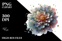 Abstract Chrysanthemum PNG Product Image 2