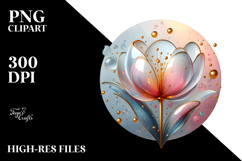 Abstract Material Tulip PNG Product Image 2