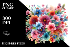 Colorful Butterfly Silhouettes PNG Product Image 2