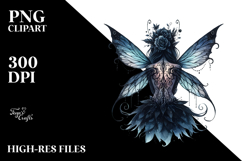 Gothic Fairy Flower PNG Product Image 2