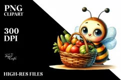 Quirky Baby Bee | Sublimation | PNG Clipart Product Image 3