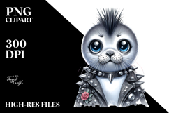 Cute Baby Seal PNG Product Image 2