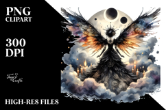 Gothic Fairy Cloud PNG Product Image 2