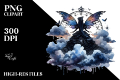 Gothic Fairy Cloud PNG Product Image 2
