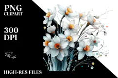 Narcissus Flower, Transparent PNG Product Image 2