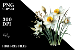 Narcissus Flower, Transparent PNG Product Image 2