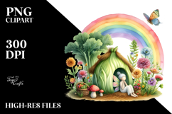 Fairy House Rainbow Bird Product Image 2