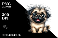 Cute Baby Yorkipoo PNG Product Image 2