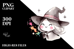 Whimsical Witch Illustration Product Image 2