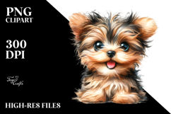 Cute Baby Yorkipoo PNG Product Image 2