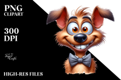 Playful Dog with Bow Tie Product Image 2