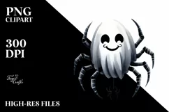 Simple Funny Halloween Clipart, Transparent PNG Product Image 1