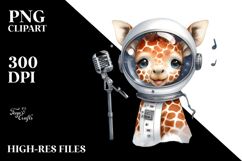 Cute Baby Giraffe PNG Product Image 2
