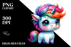 Vibrant Unicorn PNG Product Image 2