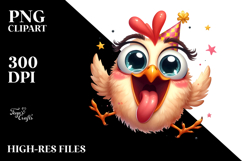 Goofy Chicken with Party Hat Product Image 2