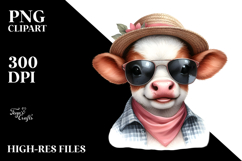 Energetic Baby Cow, Hi-Res PNG Product Image 2