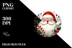 Simple Christmas Santa PNG Product Image 2