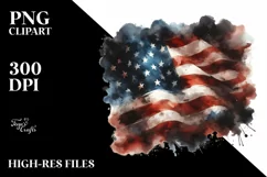 American Flag USA, 4th July, Patriotic Clipart Product Image 7