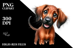 Cute Rhodesian Ridgeback PNG Product Image 2