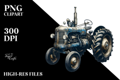 Vintage Tractor with Stars Tumbler Product Image 2