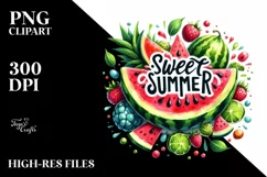 Juicy Watermelon Piece, Transparent PNG Product Image 3