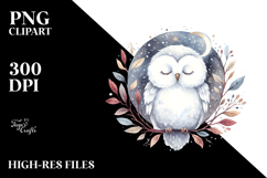 Simple Owl PNG Product Image 2