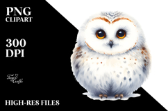 Simple Owl PNG Product Image 2