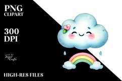 Cute Cloud PNG Product Image 2