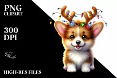 Vibrant Pembroke Welsh Corgi, High-Res PNG Product Image 1