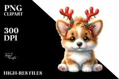 Expressive Pembroke Welsh Corgi, High-Res PNG Product Image 1