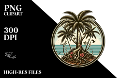 Vintage Tree Island Tumbler Product Image 2