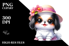Happy Baby Cartoon Japanese Chin, Transparent PNG Product Image 2