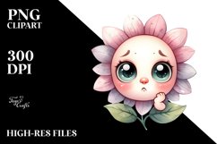 Expressive Baby Face PNG Product Image 3