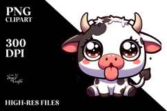 Funny Cartoon Cow Design Product Image 2