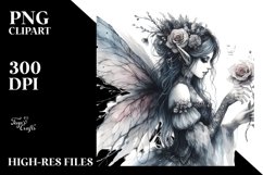 Washed Gothic Fairy Artwork Product Image 1