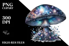 Shiny Mystical Mushroom, Transparent PNG Product Image 2