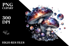 Shiny Mystical Mushroom, Transparent PNG Product Image 2