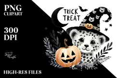 Simple Halloween Trick or Treat, PNG Product Image 2