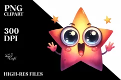 Funny Baby Star, High-Res PNG Product Image 3