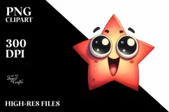 Funny Baby Star, High-Res PNG Product Image 1