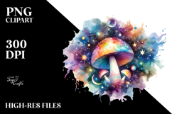 Colorful Mushroom, Transparent PNG Product Image 2