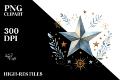 Simple Star, Transparent PNG Product Image 2