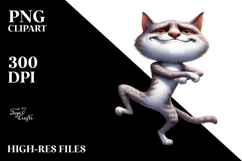 Funny Cat with Bow Tie Product Image 2